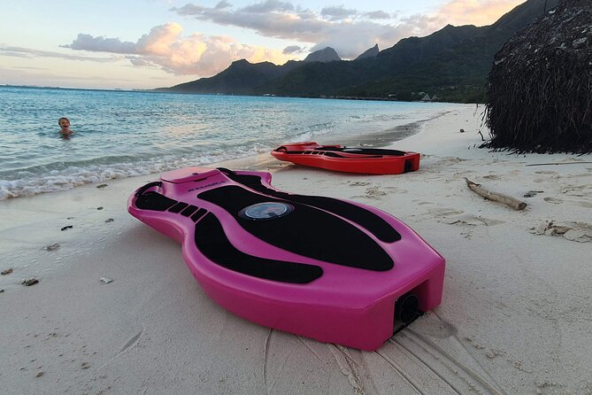 Electric bodyboard rental in Moorea-Maiao