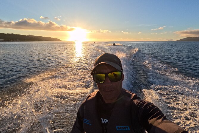 2-hour discovery by jetski in the lagoon of Raiatea and Taha’a