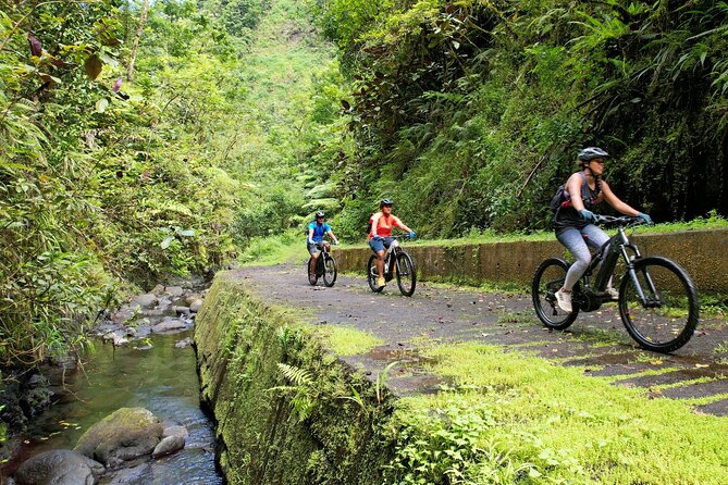 Route N 1 in electric mountain bike valleys of Teva i Uta