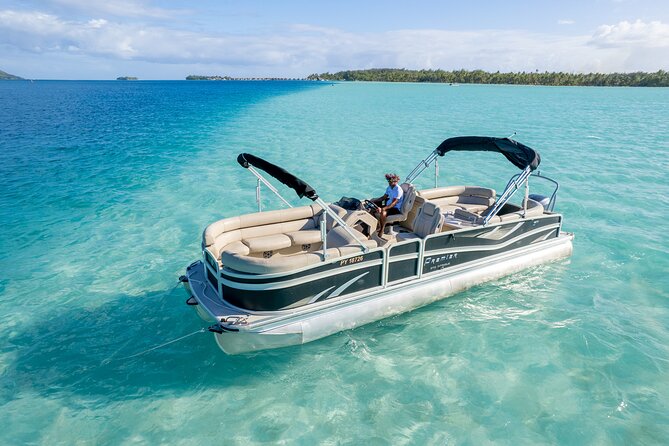 Toa Boat Bora Bora Private Lagoon tour with Lunch On Majestic Pontoon Boat