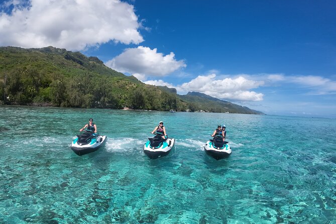 Moorea Solo or Twin Island Tour Jet Ski