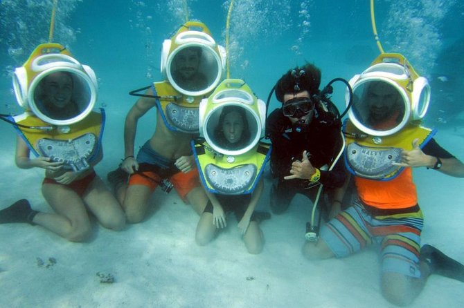 Walking Under the Sea in Moorea