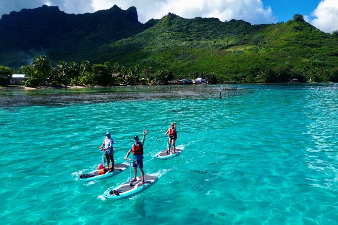 Private Excursion with E-Board in Moorea and snorkeling