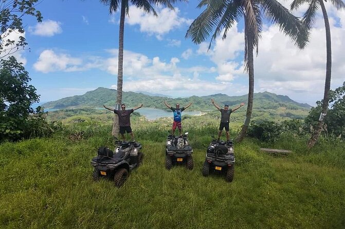 Trip to the heart of Tahaa Safari Mountains in Quad