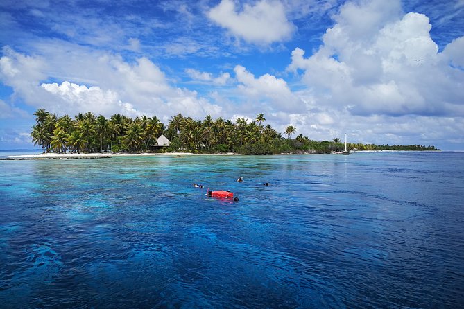 Snorkeling in the pass