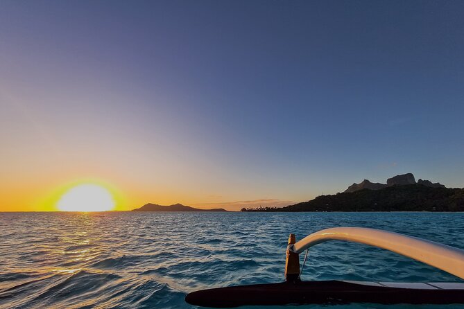 Sunset cruise on the lagoon of Bora Bora – Shared Tour